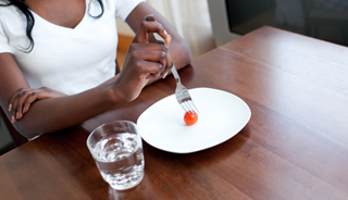 Mindfulness may be helpful in treating eating disorders. Mindfulness may be helpful in treating eating disorders.