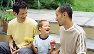Data examined from thousands of studies found children of same-sex parents don't differ from peers of heterosexual parents on social and behavioral outcomes. Data examined from thousands of studies found children of same-sex parents don't differ from peers of heterosexual parents on social and behavioral outcomes.