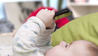 Toddlers with more social-emotional problems more likely to be given mobile technology to calm down. Toddlers with more social-emotional problems more likely to be given mobile technology to calm down.