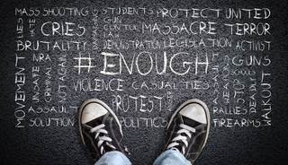 Most youths in a recent survey support the right to own guns, but the majority believe that gun control laws would reduce mass shootings. Most youths in a recent survey support the right to own guns, but the majority believe that gun control laws would reduce mass shootings.