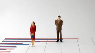 There was variation in the income gap based on the employment status of the respondent's spouse, but not by marital status. There was variation in the income gap based on the employment status of the respondent's spouse, but not by marital status.