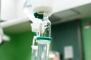 One participant in the ketamine group stopped the infusion due to hallucinatory side effects. One participant in the ketamine group stopped the infusion due to hallucinatory side effects.
