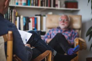 Lay counselors provided brief behavioral treatment for insomnia, problem-solving therapy, and education in self-care of common medical disorders. Lay counselors provided brief behavioral treatment for insomnia, problem-solving therapy, and education in self-care of common medical disorders.